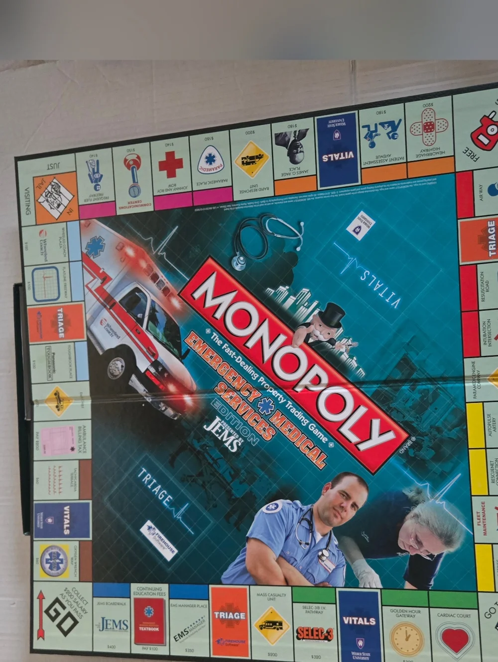 MONOPOLY: Emergency Medical Services Edition Board Game (Jems) - Picture 5 of 15